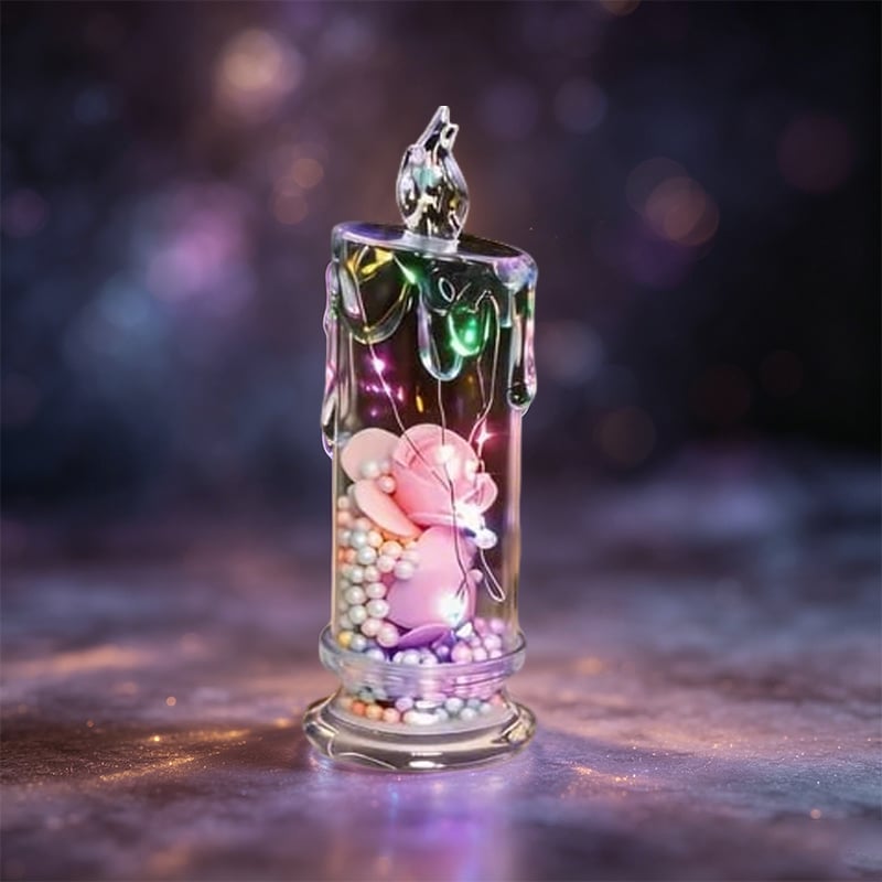 🌹The Romantic Rose LED Candle Set ✨