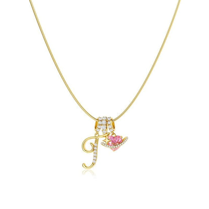 💖Last Day 49% OFF✨3-Layering Initial A-Z Letter Pendant Necklaces🎀