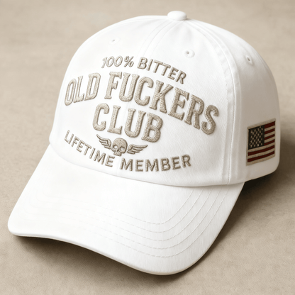 🧢 Old F*ckers Club - Vintage Cotton Baseball Cap