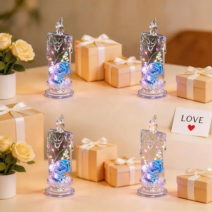 🌹The Romantic Rose LED Candle Set ✨