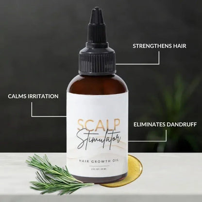 Nourishing Hair Oil Mint & Rosemary Blend