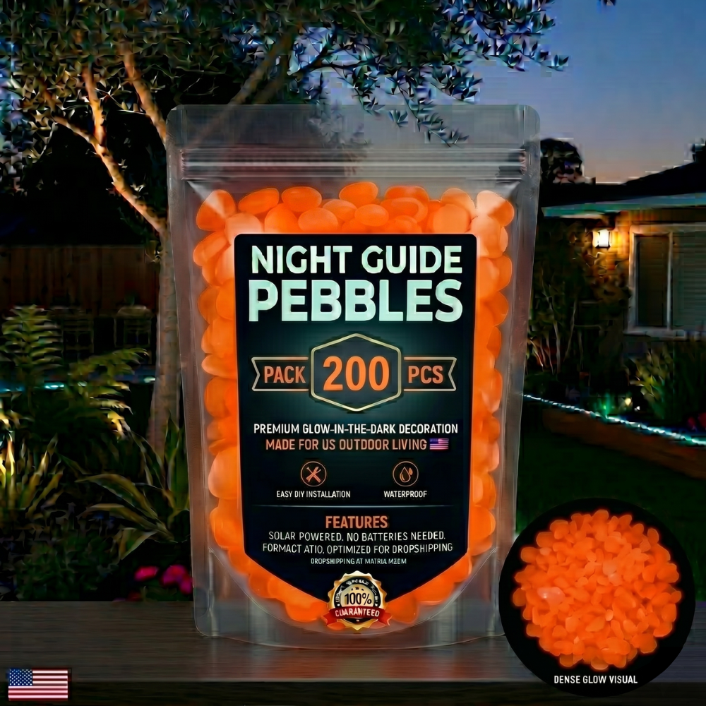 💥LAST DAY SALE 70%OFF💥🌈Colorful Glow in the Dark Garden Stones