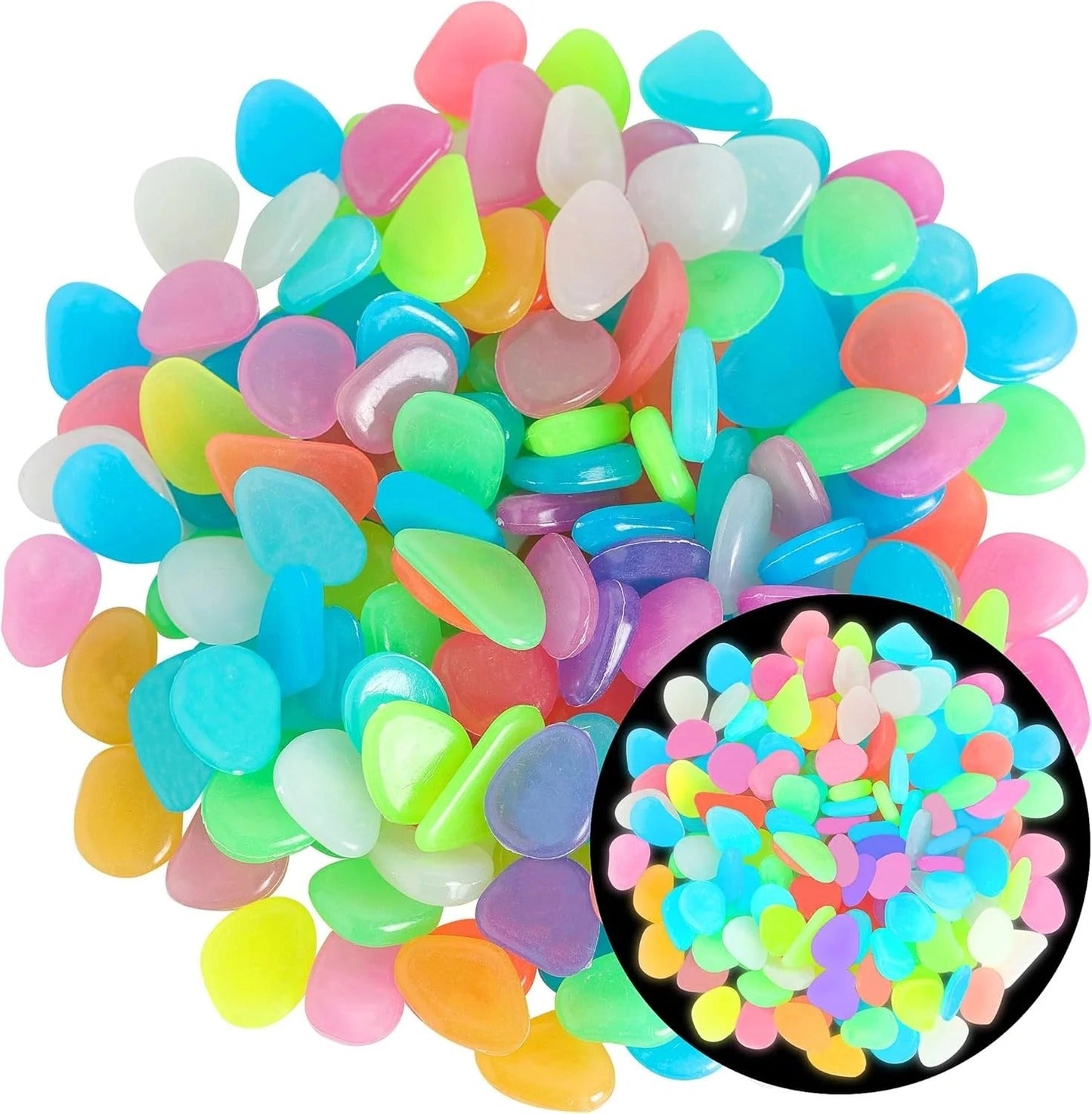 💥LAST DAY SALE 70%OFF💥🌈Colorful Glow in the Dark Garden Stones