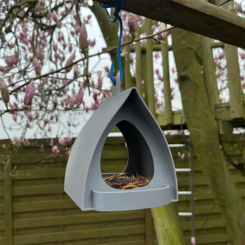 🐦Hanging Bird Feeder with Roof — Keep Seed Dry & Attract More Birds