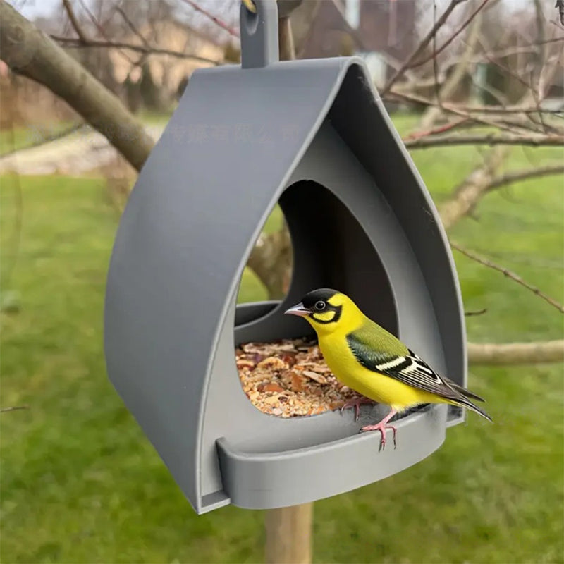 🐦Hanging Bird Feeder with Roof — Keep Seed Dry & Attract More Birds