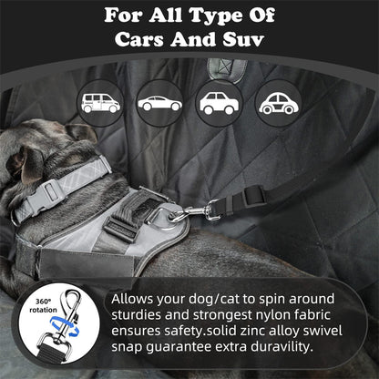Universal 2-in-1 Headrest Dog Car Seat Belt & Leash (Buy 1 Get 1 FREE)