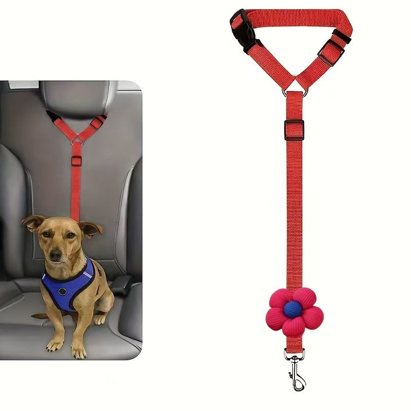 Universal 2-in-1 Headrest Dog Car Seat Belt & Leash (Buy 1 Get 1 FREE)