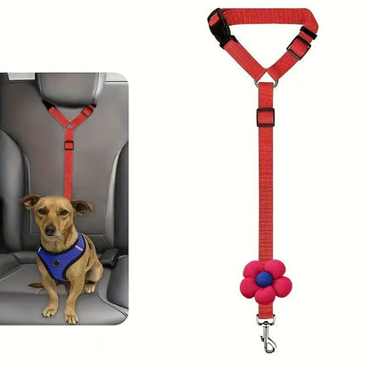 Universal 2-in-1 Headrest Dog Car Seat Belt & Leash (Buy 1 Get 1 FREE)