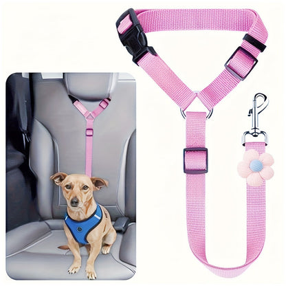 Universal 2-in-1 Headrest Dog Car Seat Belt & Leash (Buy 1 Get 1 FREE)