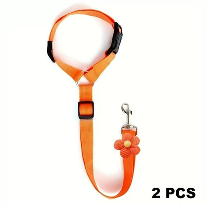 Universal 2-in-1 Headrest Dog Car Seat Belt & Leash (Buy 1 Get 1 FREE)