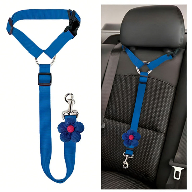 Universal 2-in-1 Headrest Dog Car Seat Belt & Leash (Buy 1 Get 1 FREE)